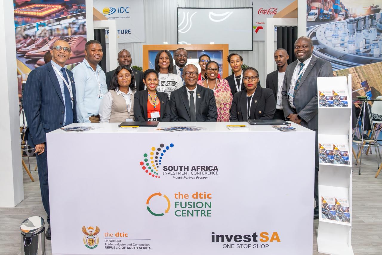 Minister Parks Tau at the dtic Fusion Centre Launch