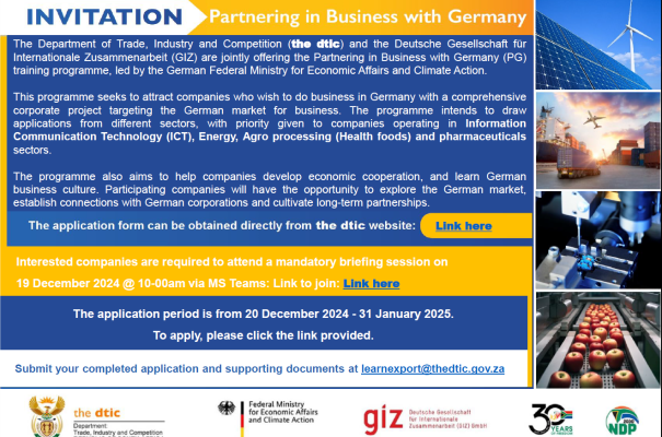dtic - Germany partnership 2024